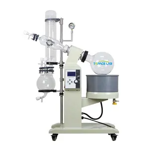 5L New Electric Rotary Evaporator Vacuum Rotovap Ethanol Extraction Machine with Stepless Speed Control for Vacuum Distillation