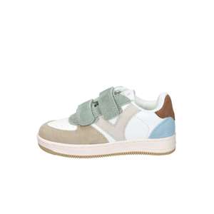 Baskets Victoria pour enfants, blanc beige, taille 31, fermeture Velcro, chaussures épaisses - Product Image 1