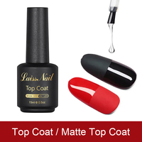 Application facile Look brillant professionnel Parfait pour les conceptions et les styles d'ongles vibrants Couche de base Couche de finition