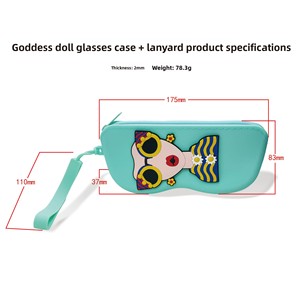 Pochette de rangement sous vide en silicone imperméable et étui à lunettes portable |   Design minimaliste moderne, capacité de 80 ml - Product Image 5