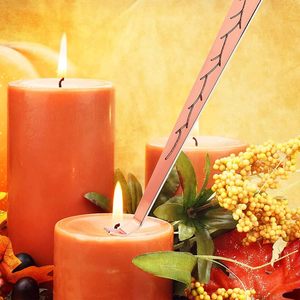Stainless Steel High Quality <b>Candle</b> <b>Wick</b> Trimmer Polished Cutter Scissors Easy-to-Use Luxury <b>Candle</b> Accessories - Product Image 4