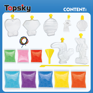 Tự làm phát sáng trong màu tối cát nghệ thuật chai <span class=keywords><strong>kit</strong></span> đồ chơi giáo dục cho bé trai và bé gái Quà tặng hoàn hảo cho biểu hiện sáng tạo - Product Image 3