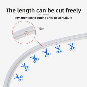 Accessori luce auto universale 5M portellone posteriore LED illuminazione ambiente bagagliaio Neon LED strisce luci interne per auto - Product Image 3