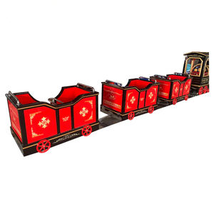 <span class=keywords><strong>Train</strong></span> Électrique de Noël Sans Voies pour Centres Commerciaux, Abordable, Petits Trains Enfants 13 Places - Product Image 4