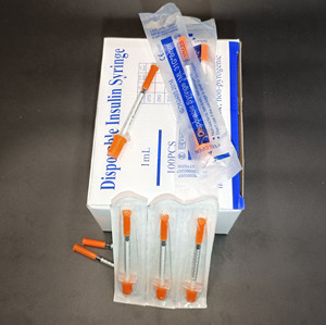 <span class=keywords><strong>Seringue</strong></span> à insuline 31G 8 mm stérile jetable, seringues stériles de 0,5 ml avec aiguille 5/16 et jauge 31G 0,5 ml 6 mm pour usage vétérinaire - Product Image 5
