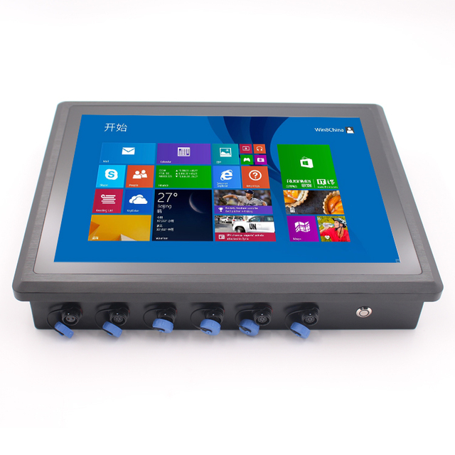 Factory Supply Aluminum Housing Full Waterproof IP67 Panel Pc 15-inch 1000nits Sunlight Readable Touchscreen Industrial Panel Pc
