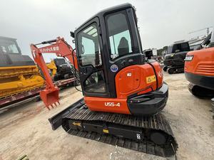 รถขุดเล็ก Kubota U55 มือสอง ขนาด 5.5 ตัน รถขุดตีนตะขาบขนาดกะทัดรัดของแท้จากญี่ปุ่น ขาย - Product Image 4