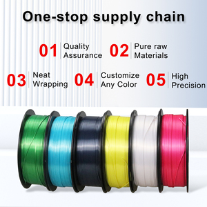 Linshengyu Christmas Printing Toys Rich Color PLA Silk <b>3D</b> <b>Printer</b> Filament 1.75mm 1 KG <b>3D</b> Printing Consumables - Product Image 4