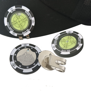 Clip Magnético para Gorra con Marcador de Pelota de Golf y Nivelador, Lector de Green de Golf - Product Image 1