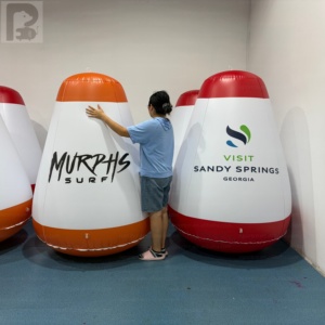 Marcador Flotante Cónico Inflable Gigante Reutilizable de PVC para Carreras de Veleros <span class=keywords><strong>en</strong></span> Lagos, Carnavales de Playa/Campañas de Marca Marítima - Product Image 2