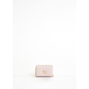 Portafoglio in pelle V4AE-11685 da donna con chiusura a cerniera RFID portacarte lunghe lunghezze corte per Logo rosa in poliestere/PU - Product Image 1