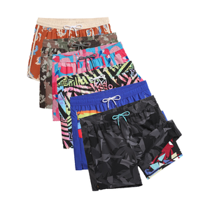 <b>Men's</b> Quick Dry Printed Board <b>Shorts</b> With Drawstring Closure Camouflage Pattern Casual Swimwear <b>Short</b> Length Mid Waist - Product Image 1