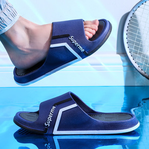 Black Sliders <b>Slippers</b> for Blank Slide Sandals <b>Slippers</b> Custom Logo Slides - Product Image 4