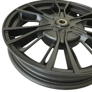 OEM CNC Customized Metal High Precision Reinforced Aluminum Alloy Stainless Steel Rim Steel Colorful Motorcycle Wheels