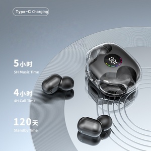 Nuevos Auriculares Inalámbricos de Alta Calidad con Pantalla Digital, Audífonos TWS Intrauditivos con Cápsula Translúcida de Ultra Larga Duración - Product Image 4