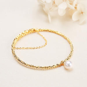 Wholesale Versatile Fashionable Natural Freshwater Pearl Jewelry <b>Bracelets</b> Niche Design with Titanium <b>Best</b> <b>Friend</b> Gift - Product Image 2