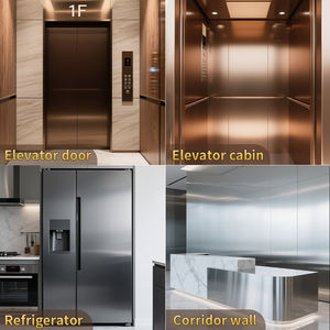 Venta al por mayor moderno PVC vinilo gris metálico papel de pared impermeable Peel Stick pegatina para Cocina Oficina edificio Baño-ignífugo - Product Image 2