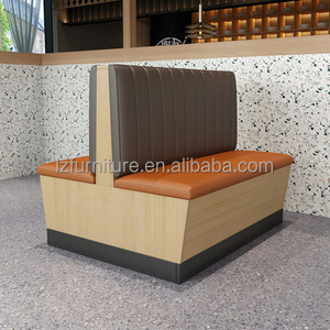 Asientos de Restaurante Personalizados de Fábrica, de Una o Dos Plazas, con Tapicería Cómoda, Suave y Moderna, para Hoteles y Comedores Comerciales - Product Image 2