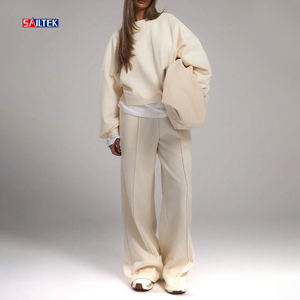 Ensemble <span class=keywords><strong>Femme</strong></span> 2025 Vêtements pour femmes personnalisés <span class=keywords><strong>grande</strong></span> <span class=keywords><strong>taille</strong></span> 2 pièces sweat-shirt et pantalon de survêtement pour femmes tenues de jogging - Product Image 1