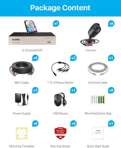 Système de vidéosurveillance HD 5MP avec lampe LED, NVR POE personnalisable, détection de visage intérieur/extérieur, capteur CMOS, prise en charge OEM/ODM - Product Image 4
