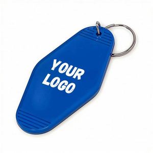 New Vintage Design Hotel Motel Keychain Keyring Print Blank Hotel Keychains Custom Logo Plastic Room Number Hotel <b>Key</b> <b>Chain</b> - Product Image 1