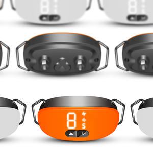 छोटे/मध्यम कुत्तों के लिए प्लास्टिक छाल कॉलर कॉलर-बार्किंग बीप और कंपन इलेक्ट्रिक शॉक ip67 वाटरप्रूफ रिचार्जेबल - Product Image 2