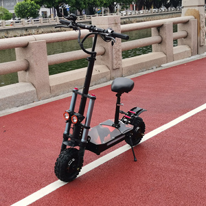 Trottinettes électriques longue portée en stock entrepôt UE/US, 60V 38Ah, pneus 11 pouces, trottinette adulte avec siège - Product Image 5