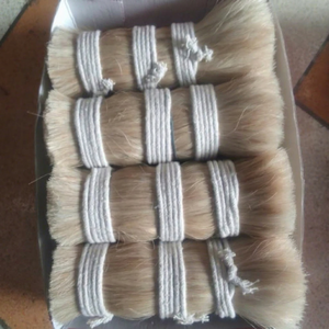 Pelo Natural de Búfalo, Buey y Caballo de Alta Calidad, Negro y Marrón, de 6-20 Pulgadas, en Seco, con Pelo Principal y Cola, Agate, Ofertas a Precios Bajos - Product Image 1