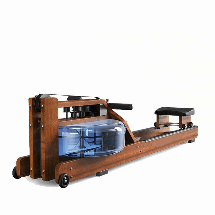 Commercial Wooden Row Machine - Water-Resistance Gym Equipment