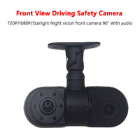 Firecore HX-6802 vente en gros caméra vidéo avant de voiture IR double objectif USB AHD camion caméra de vidéosurveillance Vision nocturne 1080P 360 caméra de voiture
