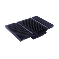 Profilé d'extrusion en aluminium OEM personnalisé pour dissipateur thermique d'amplificateur de voiture avec service de découpe Série 1000