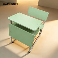 Chaise de bureau scolaire en métal à hauteur fixe, fabriquée par l'usine professionnelle du Hebei, pour appartement et bureau à domicile, exportée dans le monde entier
