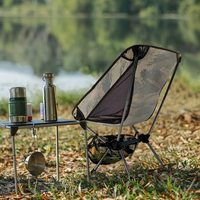 Chaise pliante super légère et portable à impression personnalisée avec cadre en aluminium