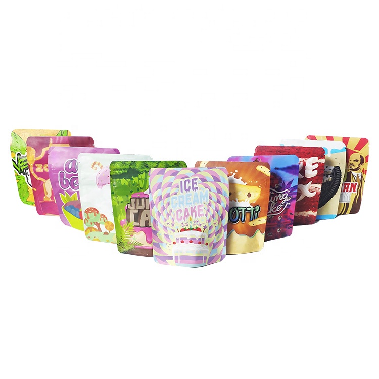 Customized Shaped Food Container Bag Mason Bottle Modeling Zippers Storage Snacks pouch bags