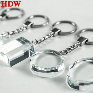 HDW 2024 <span class=keywords><strong>Portachiavi</strong></span> in Cristallo K9 all'Ingrosso, Logo Personalizzato, <span class=keywords><strong>Portachiavi</strong></span> Rettangolari in Cristallo con Incisione Laser e Confezione Regalo - Product Image 4