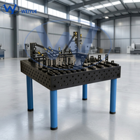 Table de soudage rotative en acier et fonte, plateforme de soudage 3D réutilisable