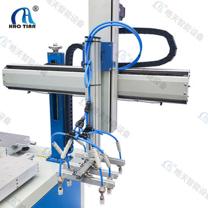 Máquina de Serigrafía Haotian S-1525P4E-BP, Impresora Rotativa Semiautomática de 6 Estaciones para Superficies Planas Multicolores - Product Image 2