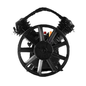 Supplier Best Selling Universal 8bar Double Cylinder Portable Belt Drive Air Compressor Pump Head - Product Image 6