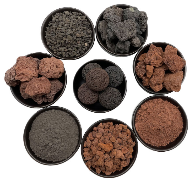 Оптовая продажа с фабрики вулканических камней, очистка сточных вод ландшафта вулканическими камнями, пористые вулканические камни для ландшафта