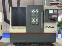 TCK46A TAIWAN HIWIN Linéaire Guiderway Lit Incliné CNC Tour Machine