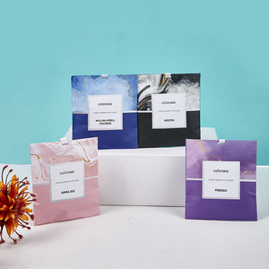 Sang Trọng Trung Quốc Bán Buôn 20G Vermiculite Màu Xanh Cam Hương Thơm Xe Làm Mát Không Khí Quần Áo Tủ Quần Áo Thơm Gói - Product Image 3