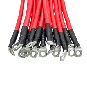 Motorcycle <b>Battery</b> Cable T16 6mm2 <b>Ring</b> Terminal Wire Copper For Replace Repair - Product Image 4
