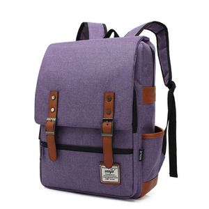 Sac à dos promotionnel en toile avec poignées souples, grande capacité pour ordinateur portable, adolescents, école, loisirs, couleur unie - Product Image 4