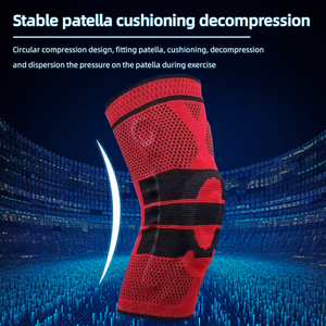 Genouillères de sport souples, élastiques, respirantes, à compression pour le fitness, le cyclisme, le basketball, soutien des jambes, manchons de genou, garantie 1 an - Product Image 4