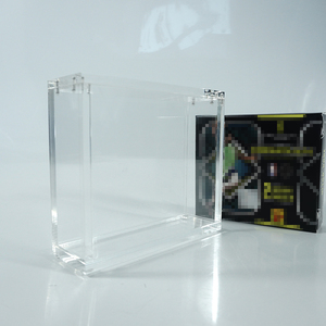 Custom Clear Acrylic Display Box with Magnetic Lid Lightweight Pre Assembled Modern <b>Desktop</b> Decoration - Product Image 4