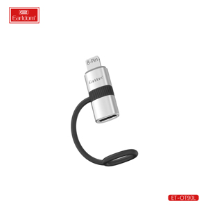Earldom USB Type C อะแดปเตอร์สำหรับผู้หญิง OTG ถึง8-Pin iOS อะแดปเตอร์สายแปลงข้อมูลสำหรับ iPhone iPad ชาร์จเร็วตัวแปลง OTG - Product Image 1