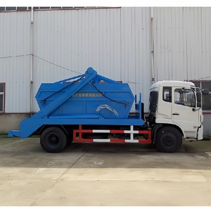รถบรรทุกตักขยะแบบแขนยืด Dongfeng 12 ลูกบาศก์เมตร ขับเคลื่อน 4x2 เกียร์ธรรมดา เครื่องยนต์ดีเซล พร้อมกระบะยกขยะ - Product Image 5