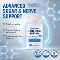 Capsules Probiotiques OEM Cerise Amère Canneberge - Soutien Immunitaire 60 Comprimés Supplément de Prix Promotionnel Capsule d'Acide Alpha-Lipoïque pour Hommes