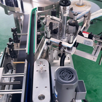 YIMU YM410 Nouvelle machine d'étiquetage automatique de bureau pour bouteilles rondes, applicateur d'étiquettes de table pour petites bouteilles et flacons