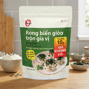 สาหร่ายทะเล - สาหร่ายกรอบผสมเครื่องปรุงรส 40 กรัม - สาหร่ายพร้อมรับประทาน ยี่ห้ออันเดอร์ โอ'ฟู้ด |   ขายส่งและรับผลิตแบบ OEM - Product Image 2